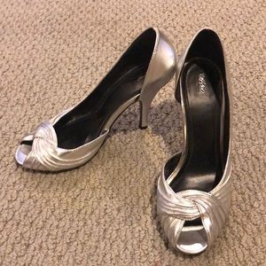 Silver heels